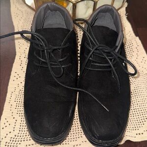 Reaction Kenneth Cole Black Kids Dress Shoes